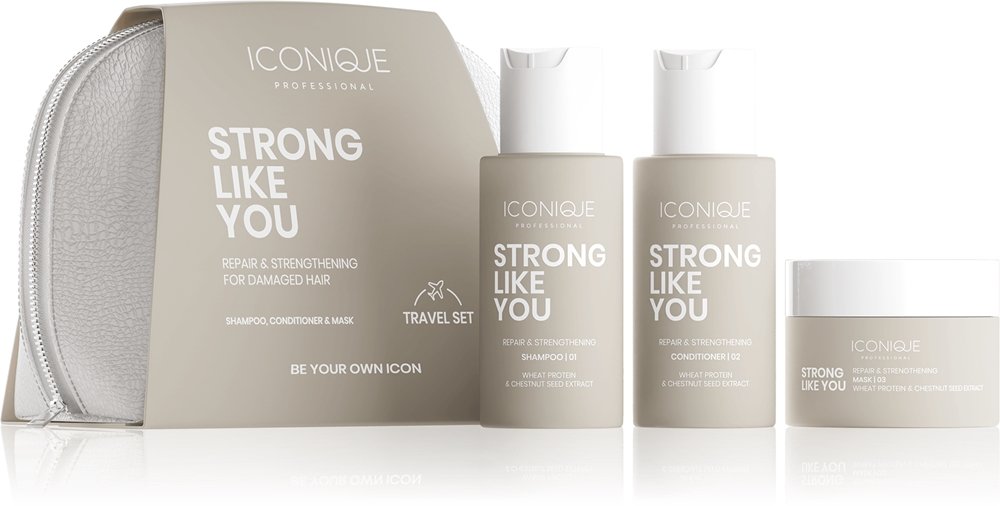ICONIQUE Professional STRONG LIKE YOU Repair & Strengthening Set