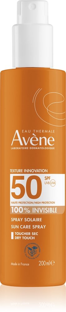 Avène Sun Care Spray 100% Invisible 200 ml