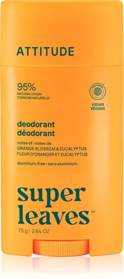 Attitude Super Leaves Natural Deodorant 75 g