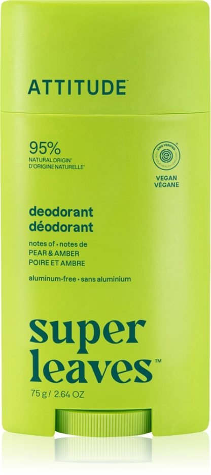 Attitude Super Leaves Natural Deodorant 75 g