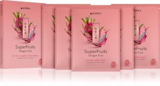 KORIKA SuperFruits Dragon Fruit - Set of 5 Calming Face Sheet Masks 5 x 25 g