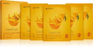 KORIKA SuperFruits Hallabong - Set of 5 Brightening Face Sheet Masks