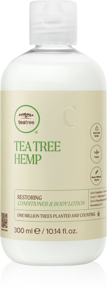 Paul Mitchell Tea Tree Hemp Restoring Conditioner & Body Lotion 300 ml