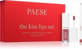 Paese The Kiss Lips Set Nude Coral