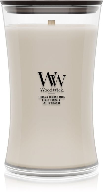 Woodwick Tonka & Almond Milk 610 g