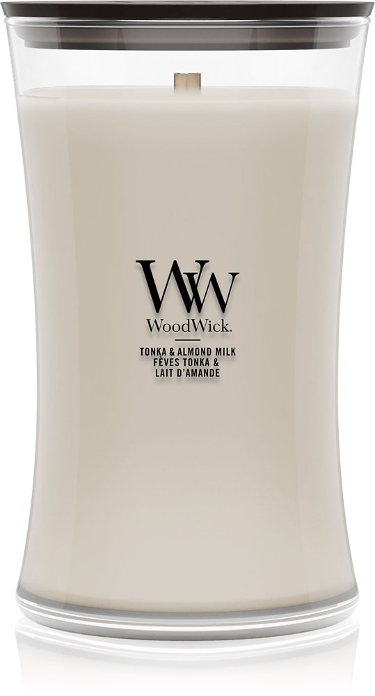 Woodwick Tonka & Almond Milk 610 g