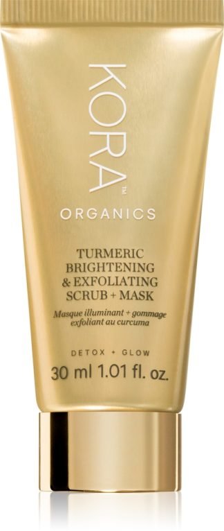 KORA Organics Turmeric Brightening & Exfoliating Scrub + Mask 30 ml