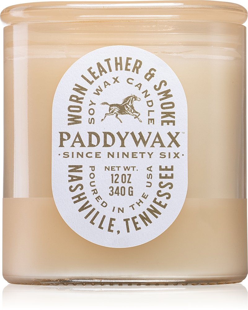 Paddywax Vista Worn Leather & Smoke 340 g