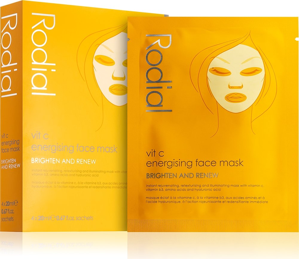 Rodial Vit C Energising Face Mask 4 x 20 ml