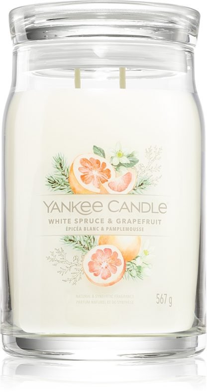 Yankee Candle White Spruce & Grapefruit 567 g