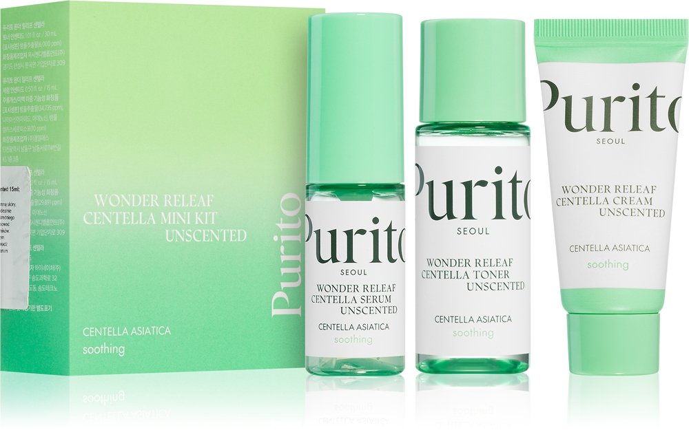 Purito Wonder Releaf Centella Mini Kit Unscented