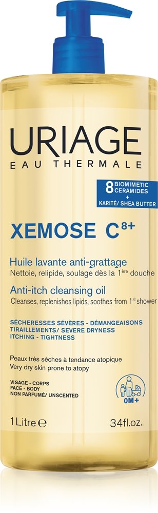 Uriage Xemose C8+ Anti-Itch Cleansing Oil 1000 ml